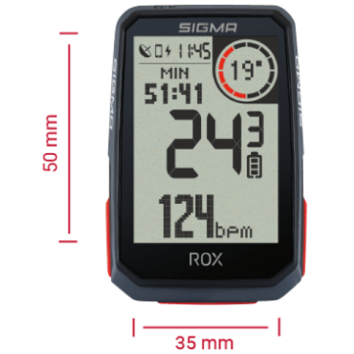 CICLOCOMPUTADOR COM GPS SIGMA ROX 4.0